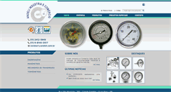 Desktop Screenshot of andeli.com.br